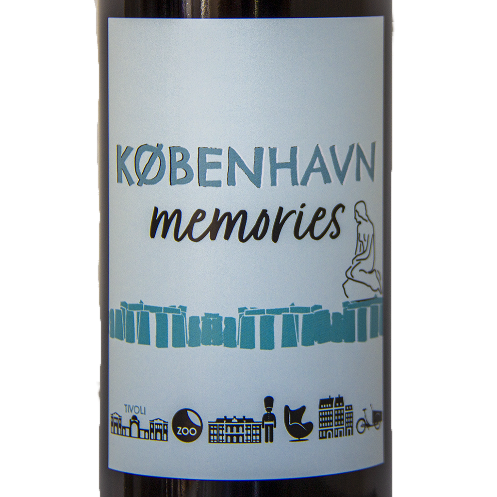 God vin med etiket - København memories København memories